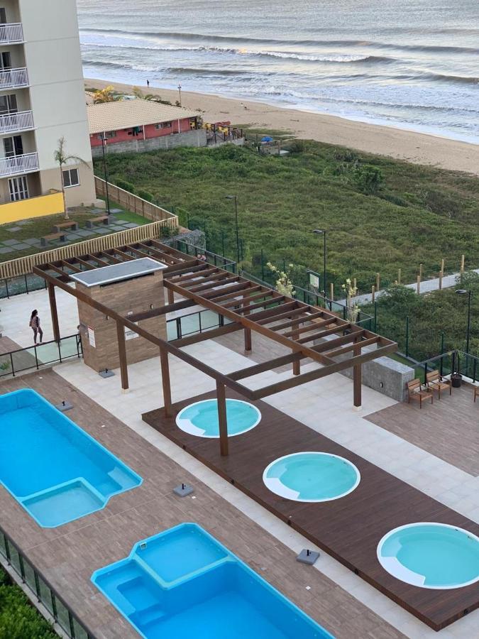 Apartamento frente Mar, Pé na Areia Barra Velha (Santa Catarina) Exterior foto